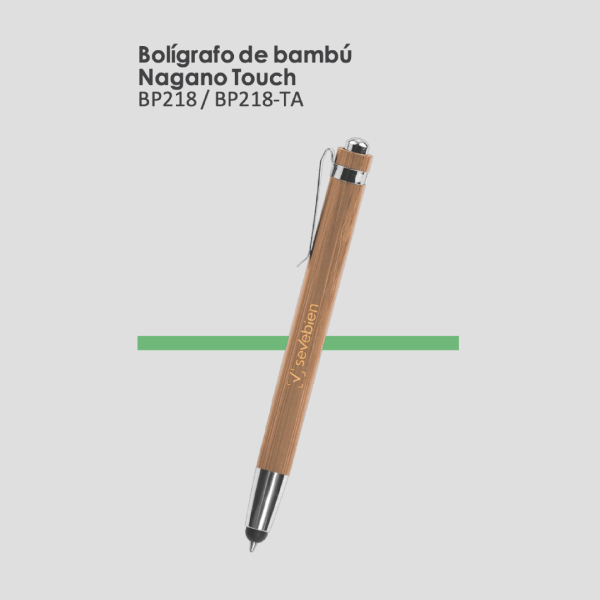 Bolígrafo de bambú Nagano Touch