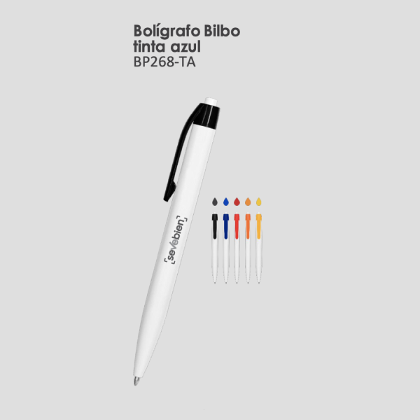 Bolígrafo Bilbo tinta azul