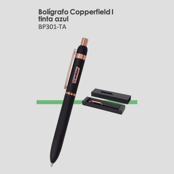 Bolígrafo Copperfield I tinta azul