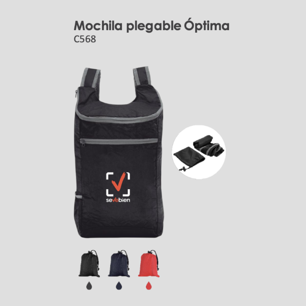 Mochila plegable Óptima