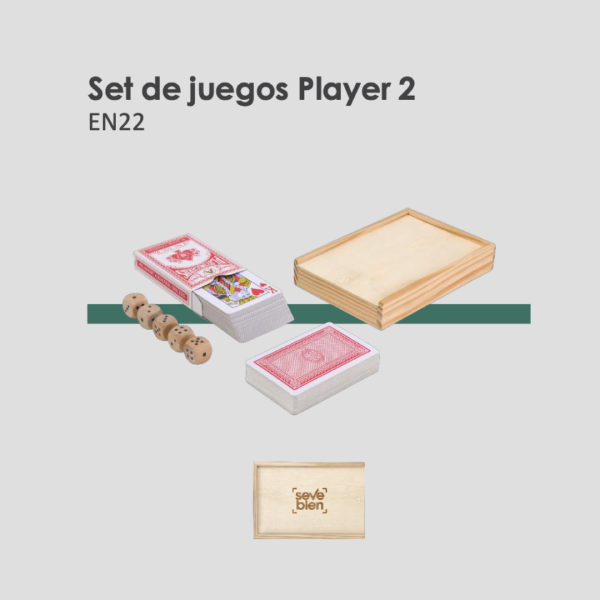 Set de juegos Player 2