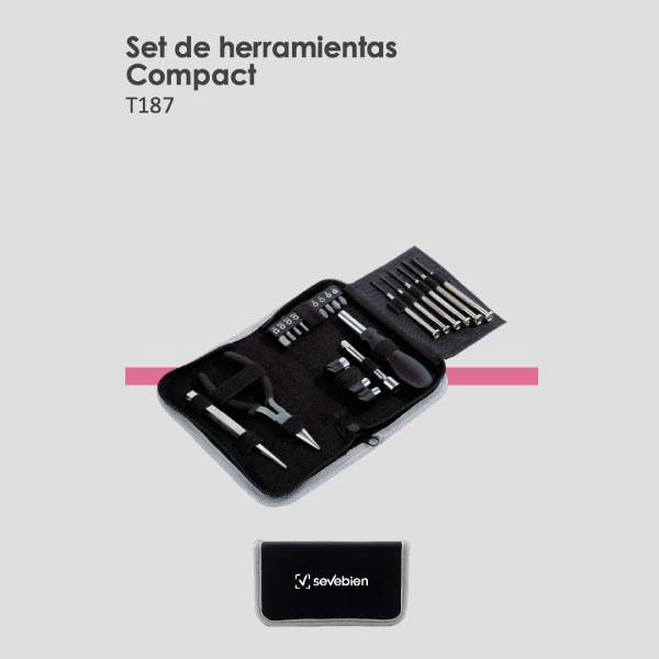 Set de herramientas Compact