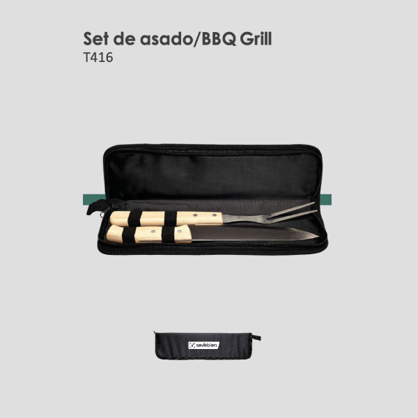 Set de asado/BBQ Grill