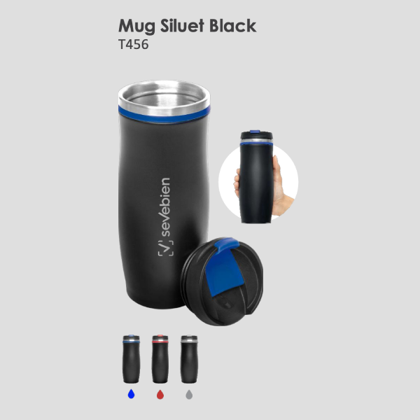 Mug Siluet Black