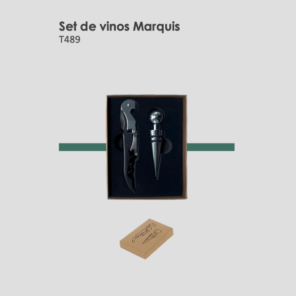 Set de vinos Marquis