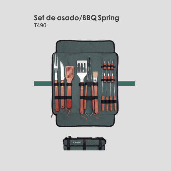 Set de asado/BBQ Spring