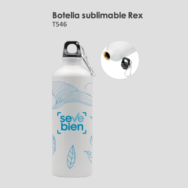 Botella sublimable Rex