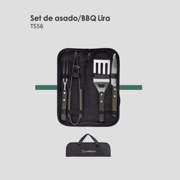Set de asado/BBQ Lira
