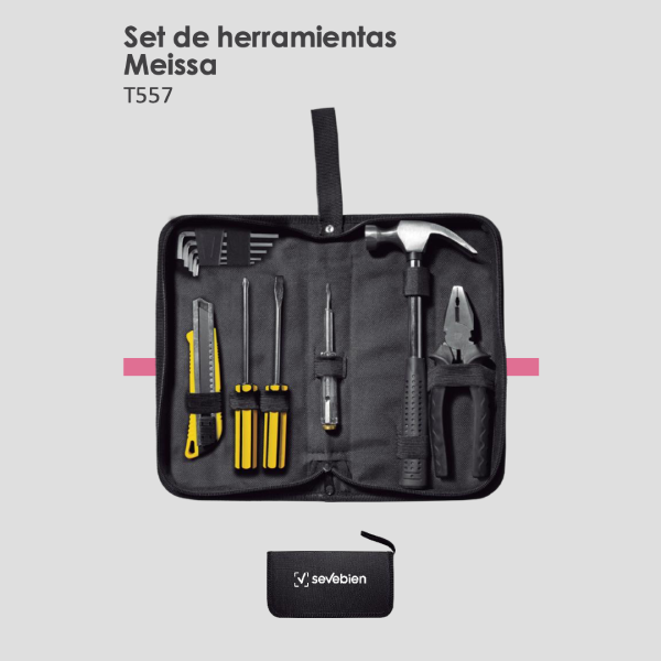 Set de herramientas Meissa