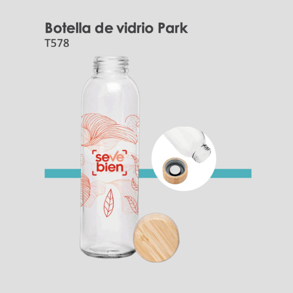 Botella de vidrio Park