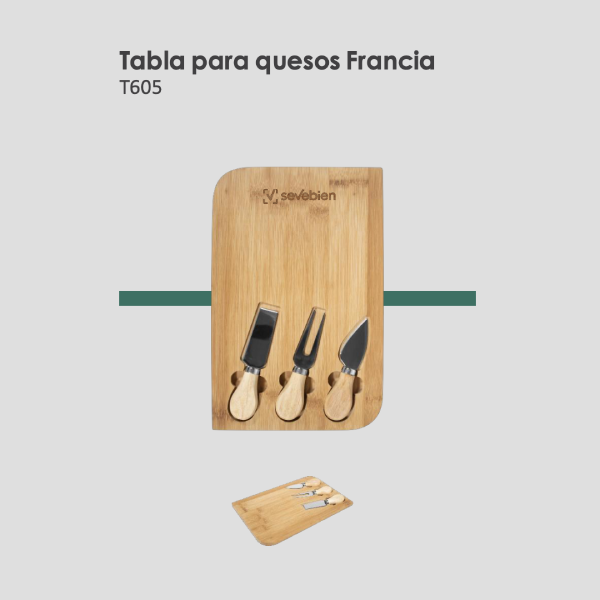 Tabla para quesos Francia