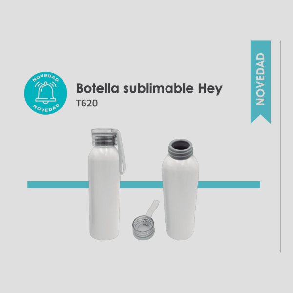 Botella sublimable Hey