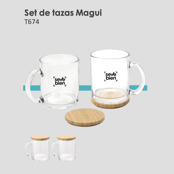 Set de tazas Magui