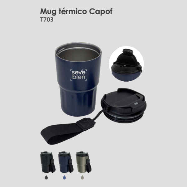 Mug térmico Capof