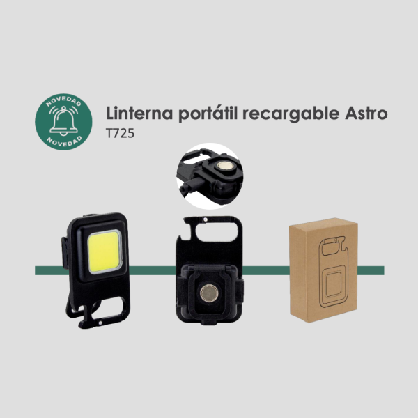 Linterna portátil recargable Astro