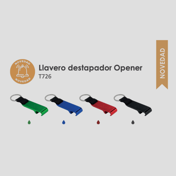 Llavero destapador Opener