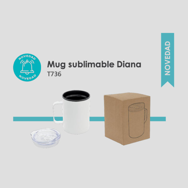 Mug sublimable Diana
